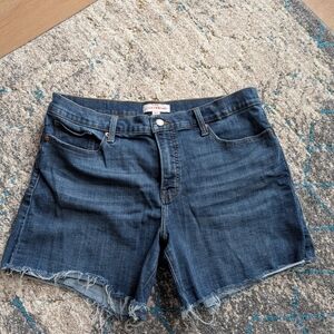Lucky Brand Midi Jean Shorts